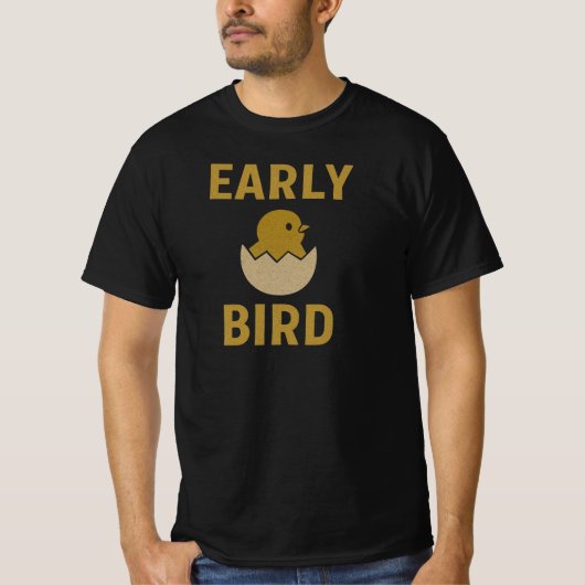 Early Bird T-shirt (Voorkant)