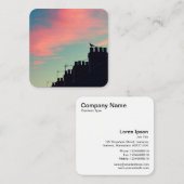 Early Bird Vierkante Visitekaartje (Voorkant / Achterkant)