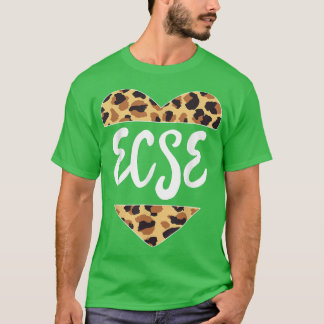 Early Childhood Special Education SPED ECSE Crew L T-shirt