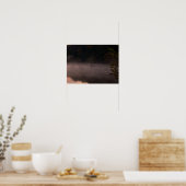 Early Foggy Vist Poster (Keuken)