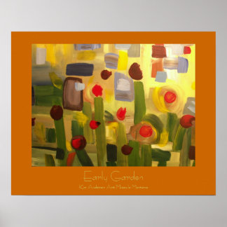 Early Garden Poster