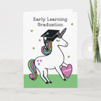 Early Learning Afstuderen Gefeliciteerd Unicorn