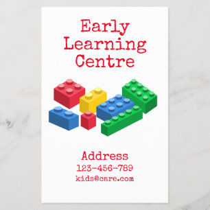 Early Learning Centre Kinderopvang blokken Folder