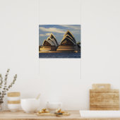 Early Light on Sydney Opera House, Sydney, New Poster (Keuken)