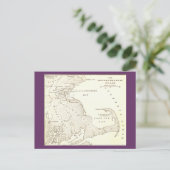 Early Massachusetts Briefkaart (Staand voorkant)