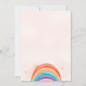 Early Morning Birthday Party Kaart (Achterkant)