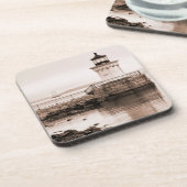 Early Morning Bug Light Cork Onderzetter (Linkerzijde)