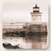 Early Morning Bug Light Cork Onderzetter (Voorkant)