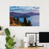 Early Morning, Crater Lake Poster (Thuiskantoor)