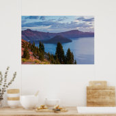 Early Morning, Crater Lake Poster (Keuken)