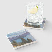 Early Morning, Crater Lake Stenen Onderzetter (Zijkant)