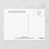 Early Morning Hike Briefkaart (Achterkant)
