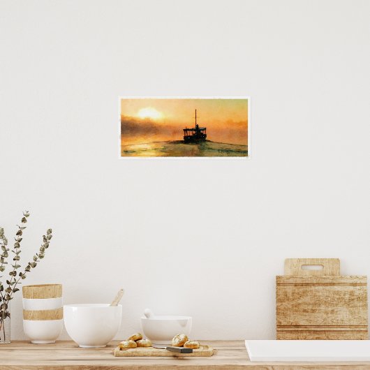 Early Morning Magic Poster (Keuken)