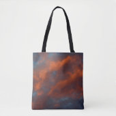 Early Morning Oranje Sky Natuur Canvas tas (Voorkant)