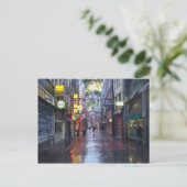 Early Morning Rain - Amsterdam in november Briefkaart (Staand voorkant)