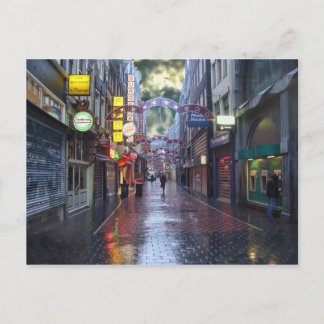 Early Morning Rain - Amsterdam in november Briefkaart