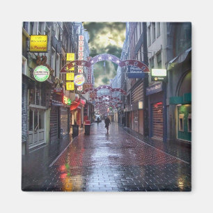 Early Morning Rain - Amsterdam in november Magneet