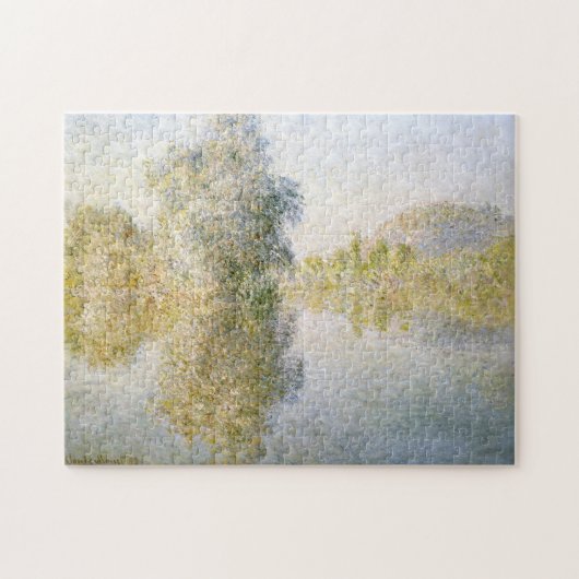 Early Morning Seine Giverny Monet Fine Art Legpuzzel (Horizontaal)