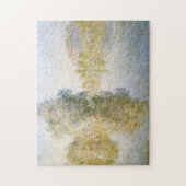 Early Morning Seine Giverny Monet Fine Art Legpuzzel (Verticaal)