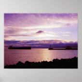 Early Morning Ship Arrival Poster (Voorkant)