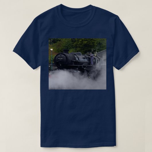Early Morning stoomtrein 43106 1 T-shirt (Design voorkant)