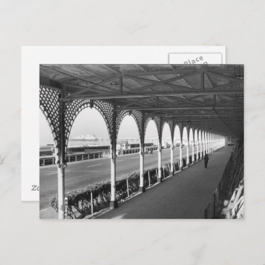 Early Morning Stroll Briefkaart (Voorkant / Achterkant)