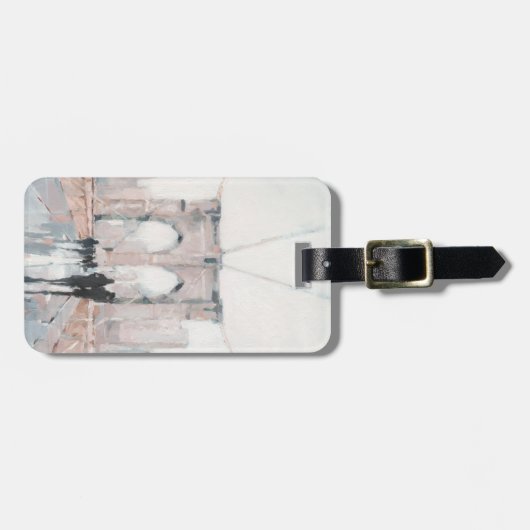 Early Morning Stroll - New York Bagagelabel (Voorkant horizontaal)