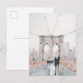 Early Morning Stroll - New York Briefkaart (Voorkant / Achterkant)