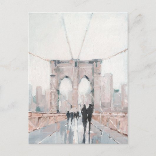 Early Morning Stroll - New York Briefkaart (Voorkant)