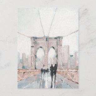 Early Morning Stroll - New York Briefkaart