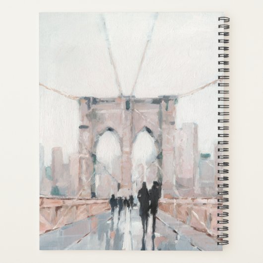 Early Morning Stroll - New York Planner (Achterkant)