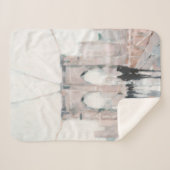 Early Morning Stroll - New York Sherpa Deken (Voorkant (horizontaal))