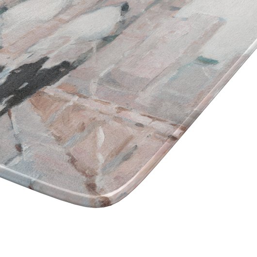 Early Morning Stroll - New York Snijplank (Hoek)