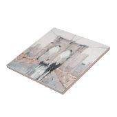 Early Morning Stroll - New York Tegeltje (Zijkant)