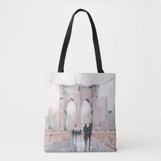 Early Morning Stroll - New York Tote Bag (Voorkant)