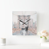 Early Morning Stroll - New York Vierkante Klok (Huis)