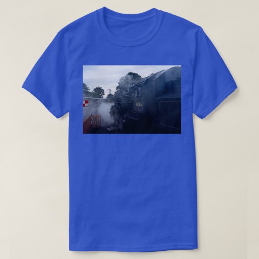 Early Morning-treinbestuurder T-shirt (Design voorkant)