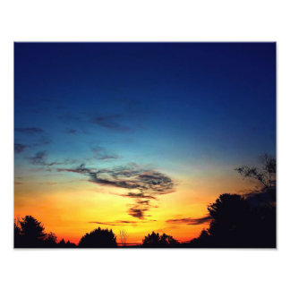 Early Morning Twilight Foto Afdruk