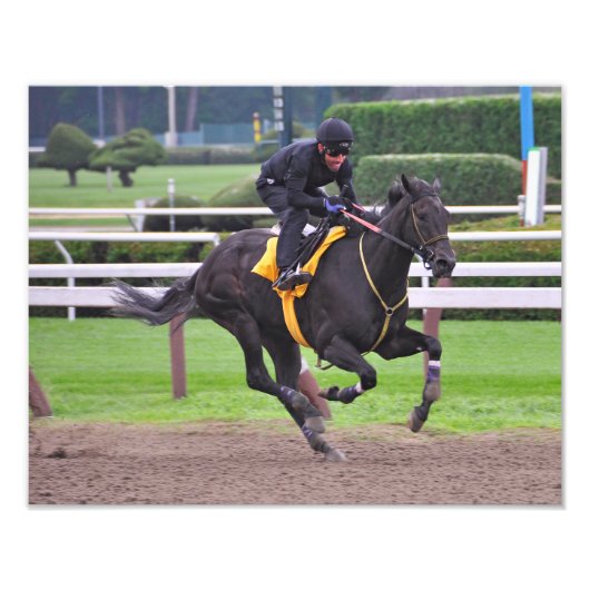 Early Morning Workouts bij Saratoga Foto Afdruk (Voorkant)