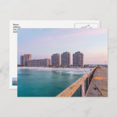 Early Navarre Beach Florida Vist Briefkaart (Voorkant / Achterkant)