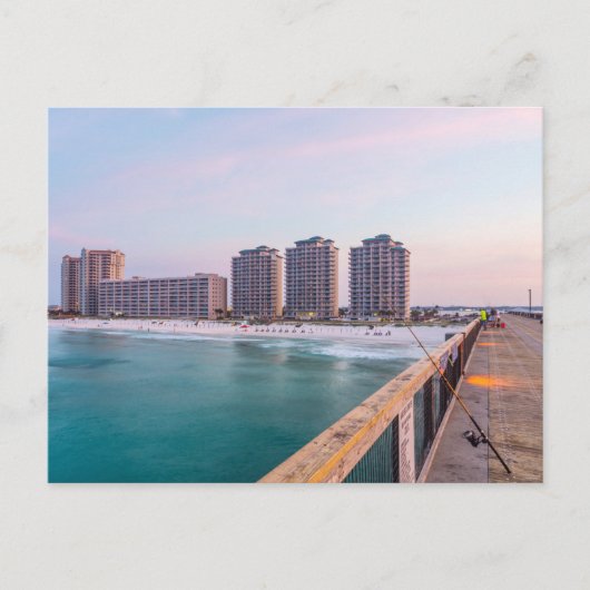 Early Navarre Beach Florida Vist Briefkaart (Voorkant)