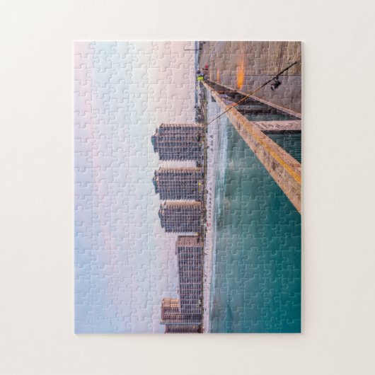 Early Navarre Beach Florida Vist Legpuzzel (Verticaal)