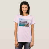 Early Navarre Beach Florida Vist T-Shirt (Voorkant volledig)