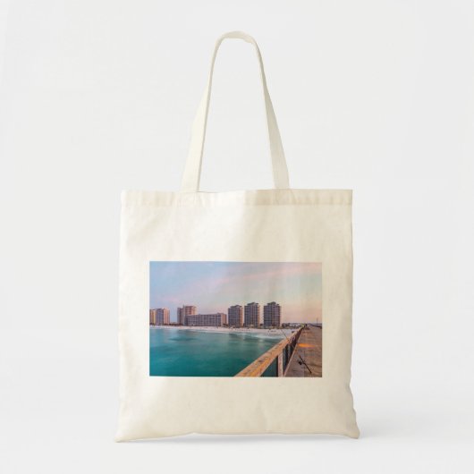 Early Navarre Beach Florida Vist Tote Bag (Voorkant)