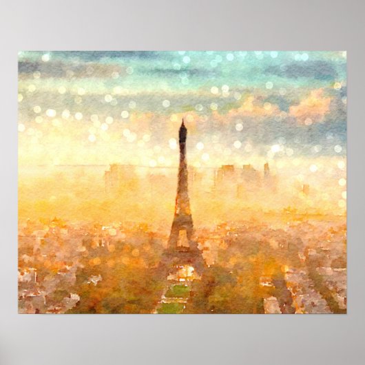 Early Paris Morning Poster (Voorkant)