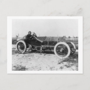 Early Race Car, 1913 Briefkaart