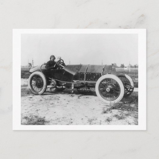 Early Race Car, 1913 Briefkaart (Voorkant)