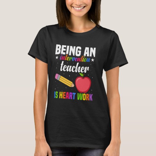 Early Reading Intervention Teacher Intervention SP T-shirt (Voorkant)