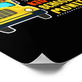 Early Risin' Safe Travelin Kind Lovin' School Bus Poster (Hoek)