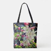 Early Spring Crabapple Blossoms 3 Close Up  Tote Bag (Achterkant)